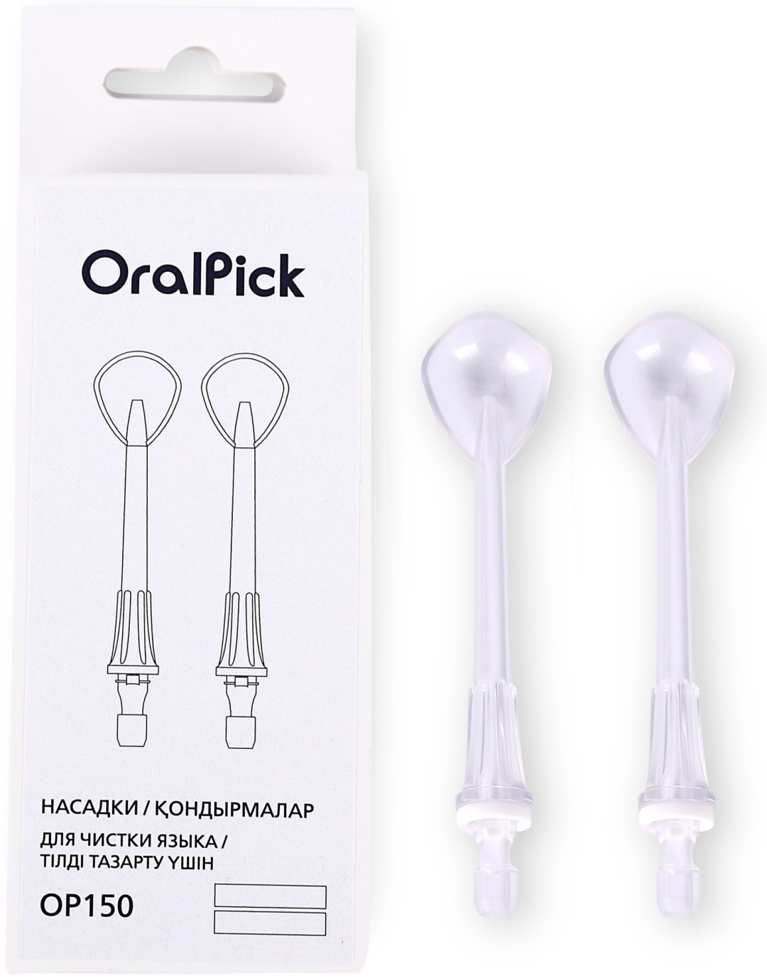 Насадка OralPick OP150 для чистки языка для ирригатора 2 шт