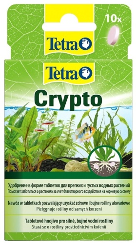 Tetra Crypto удобрение для крепких и густых водных растений 10 таблеток