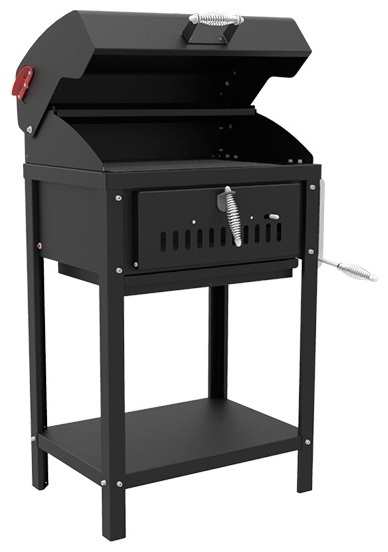 Барбекю, гриль Grillver 72.5х64х115, сталь