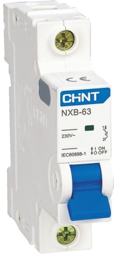 CHINT автоматический выключатель NXB-63S 296716 63 A