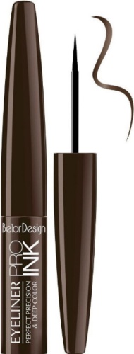 Belor design PRO INK подводка коричневый Тон 002