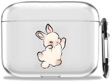 Чехол Mcover для Apple AirPods Pro 2 прозрачный