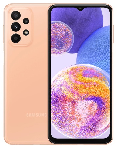 Смартфон Samsung Galaxy A23 4 ГБ/64 ГБ оранжевый