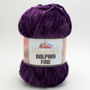 Моток Himalaya DOLPHIN FINE 80514 баклажан 175 м 100 г