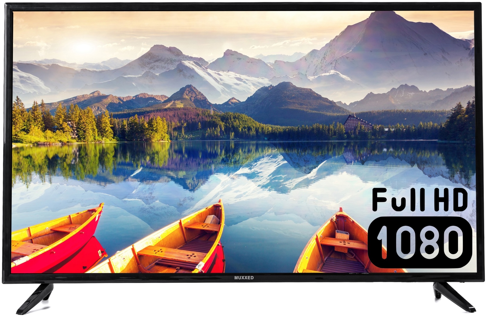 Купить Телевизор Muxxed 55 SMART TV 140 см черный в кредит в Алматы ...