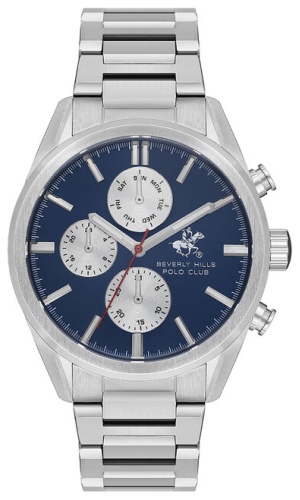 Кварцевые Beverly Hills Polo Club BP3633X.390 нержавеющая сталь
