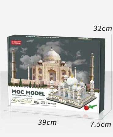 Конструктор LELEBROTHER Architecture W0603, деталей 4036 шт