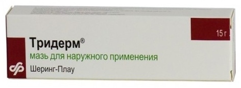 ТРИДЕРМ 15г мазь д/нар прим