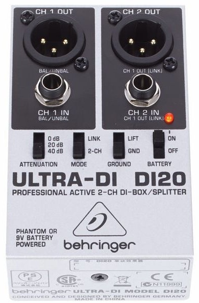 Директ-бокс BEHRINGER DI20