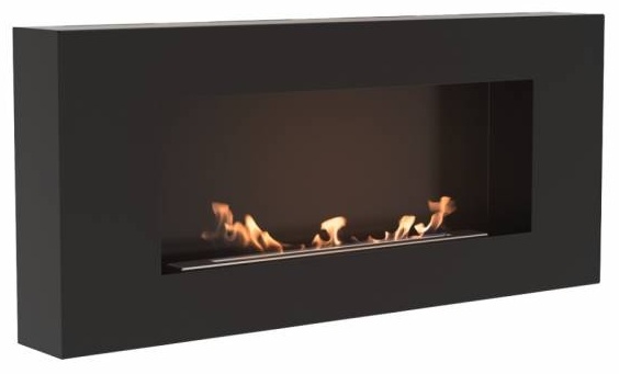 Kratki настенный биокамин DELTA FLAT, 90х12х40 см