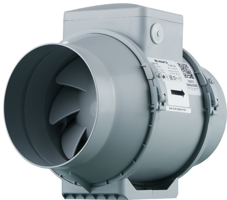 Купить Вытяжной вентилятор VENTS осевой D160 мм 50Вт, ТТ ПРО 160 в ...