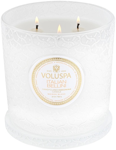 Ароматическая свеча Voluspa Итальянский Беллини 14 см, 1 шт