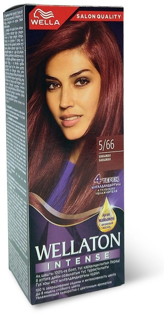 WELLA Wellaton Баклажан 5/66 5/66 крем-краска 50 мл