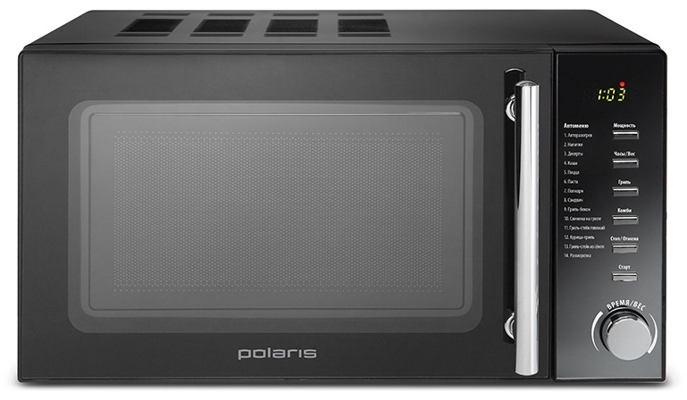 Купить Микроволновая печь Polaris PMO 2002DG RUS черный в кредит в ...