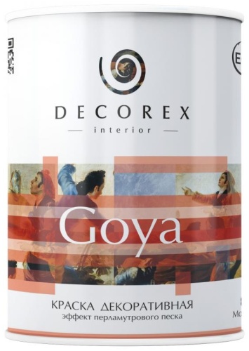 Decorex акриловая Goya 3.7 кг, цвет белый жемчуг