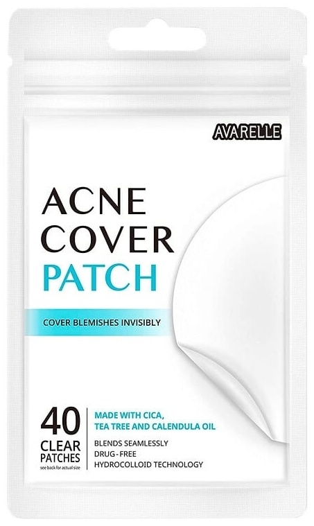 Патчи AVARELLE точечные Acne Cover Patch противовоспалительные 40 шт