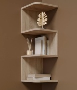 Полка 30268504_Goods260, 25х25x71 см, коричневый