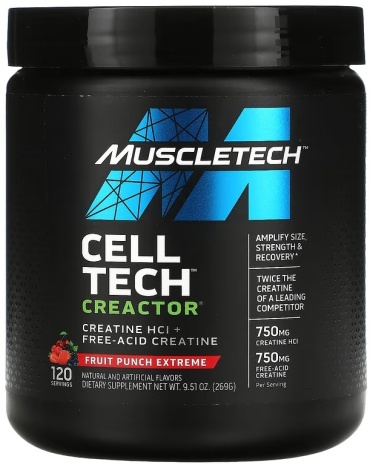 MuscleTeсh Cell Tech Creator Фруктовый Пунш 269 г