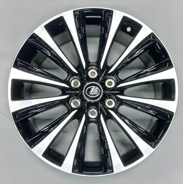 Wheels 1778 8.5x20/6x139.7 D106.2 ET20 черный, серебристый