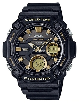Кварцевые CASIO AEQ-120W-9AVDF пластик