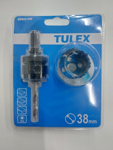Tulex 601013-038 биметаллическая D 38 мм, 1 шт