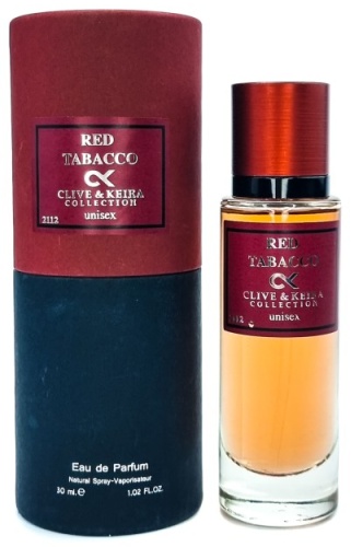 Clive&Keira MW 2112 RED TABACCO eau de parfume 30ml аромат для нее и для него парфюмерная вода EDP 30 мл, унисекс