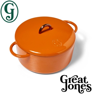 Кастрюля 3.3 л, GREAT JONES Dutch Baby Glossy Edition Butternut чугун