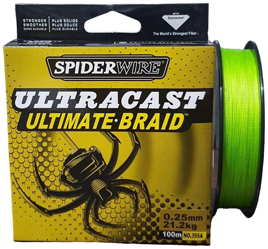 Леска Spiderwire плетеная 5828525 0.25 мм зеленый
