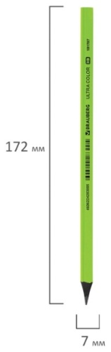 Brauberg 181707, 1 шт, твёрдость HB