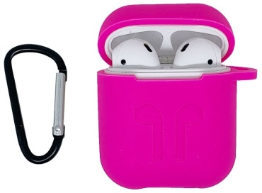 Чехол Silicone Case для Apple AirPods розовый