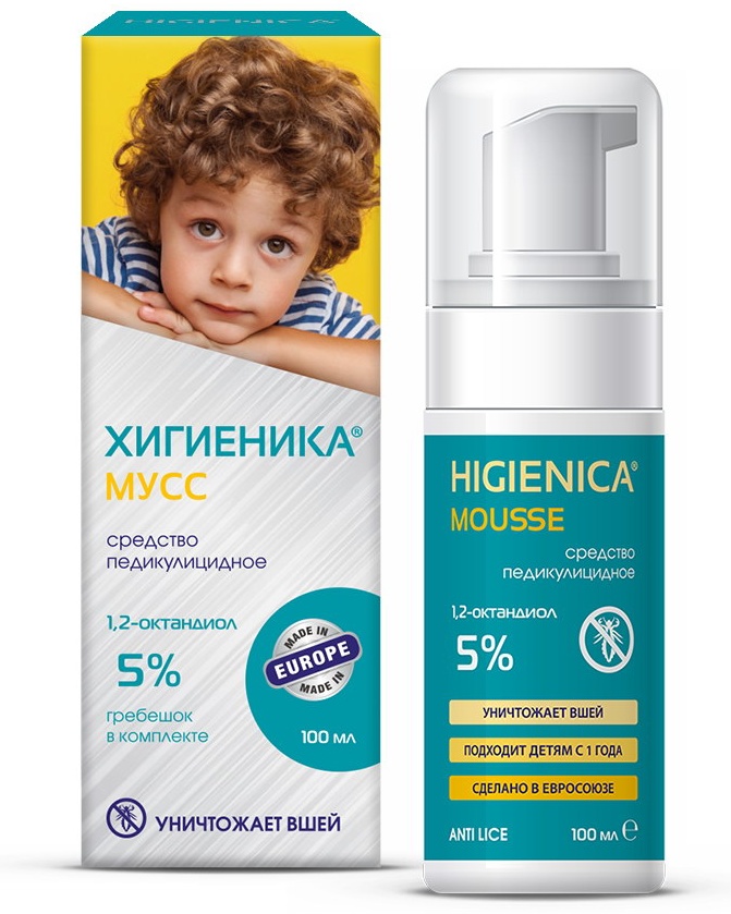 Купить Хигиеника Мусс раствор 100 мл в Алматы – Магазин на Kaspi.kz