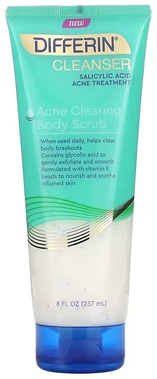 Differin скраб Acne Clearing для тела 237 мл
