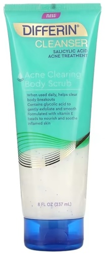 Differin скраб Acne Clearing для тела 237 мл
