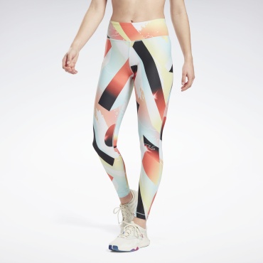 Леггинсы Reebok мультиколор