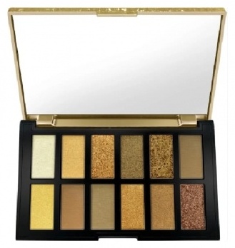 Kleancolor тени прессованные Gold Ombre Palette Taupe Gold