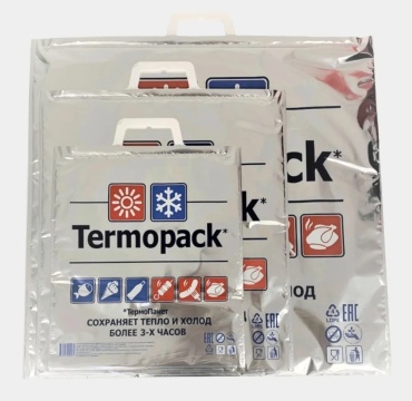 Termopack ТПК. 123 54 л серебристый 3 шт