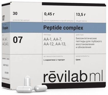 Peptides Revilab ML 07 для мужского организма №30