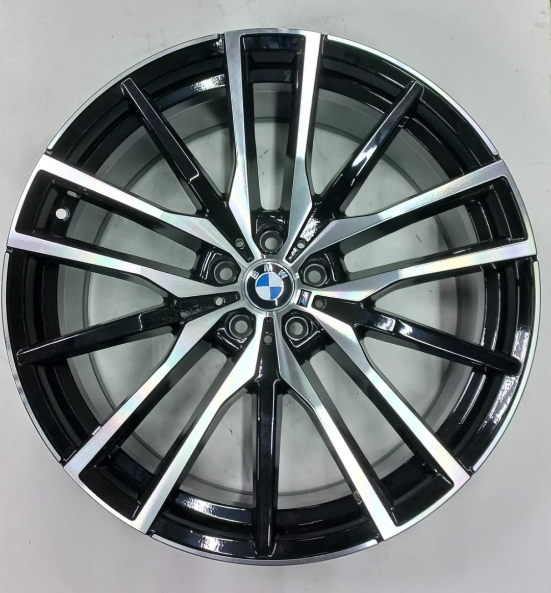 BMW 1473 9.5/10.5x21/5x112 D66.6 ET37 черный, серебристый