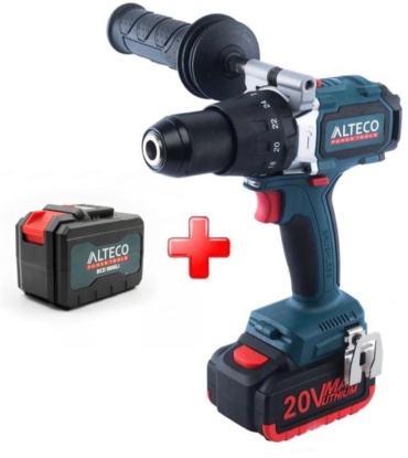 ALTECO дрель-шуруповерт 25060+BCD1806