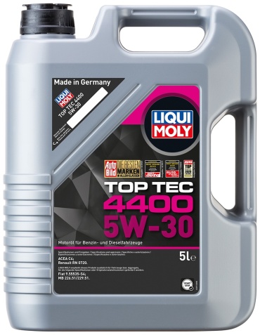 Синтетическое LIQUI MOLY TOP TEC 4400 5W-30 5 л
