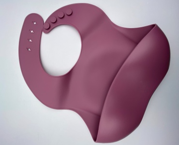 Нагрудник Melikey Silicone 24062228, мин. возраст 3 месяца, 1 шт