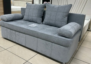 Тахта Ереке Мебель Tokyo BTM D12RZ-S120, 185х85 см, обивка ткань, серый