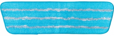 Насадка на швабру универсальная, для пола, для стен Smart Microfiber System, материал насадки: микрофибра, микроволокно, голубой