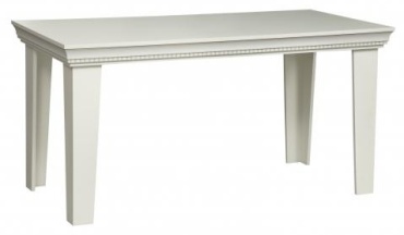 Обеденный стол Олмеко Эльмира, 150х75x75 см, ЛДСП, белый
