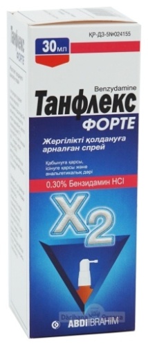 Танфлекс Форте спрей 0.30% 30 мл