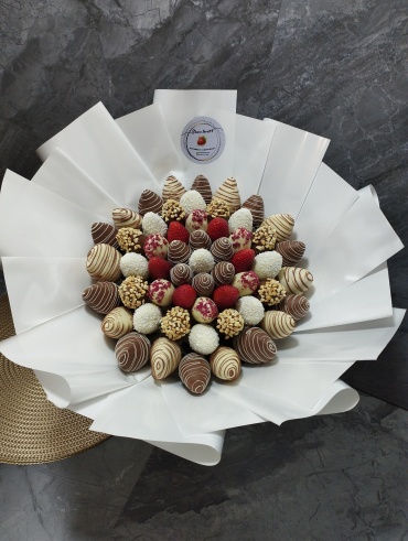Chocolove Букет клубники в шоколаде L