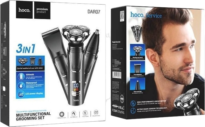 Hoco триммер DAR07 черный