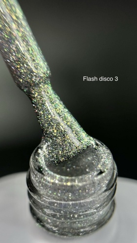Lion гель-лак Disco Flash 3 камуфлирующее 14 мл