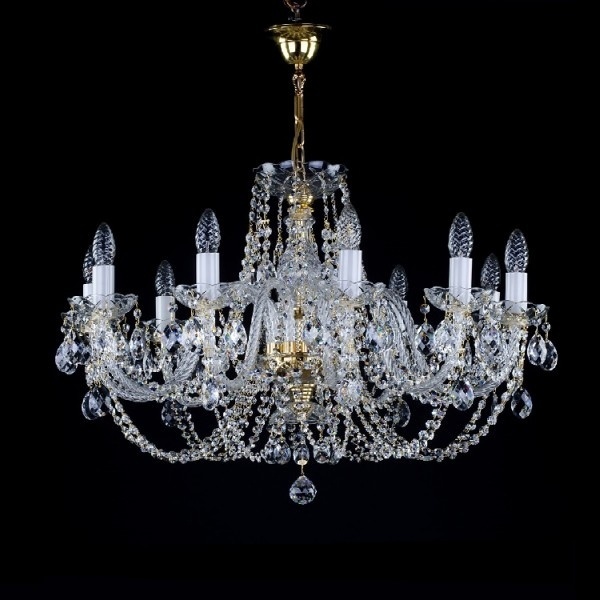 Люстра ArtGlass Andula X-280 Е14, кол-во ламп: 10 шт
