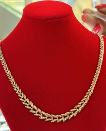 Sandu gold S896542 длина 50 см, вес 9.69 г золото, плетение фантазийное